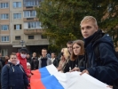  «Своих не бросаем»: в Пскове прошёл митинг-концерт в поддержку референдума
