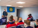 Профилактическая беседа по пожарной безопасности со студентами Псковского агротехнического колледжа